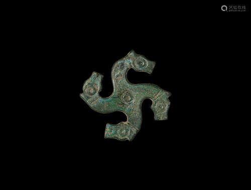 Roman Horse-Head Brooch