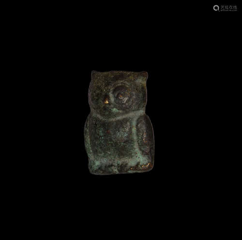 Roman Owl Statuette