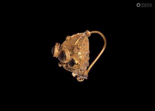 Greek Hellenistic Gold Earring