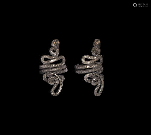 Egyptian Silver Snake Ring