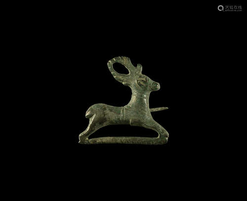 Roman Stag Brooch