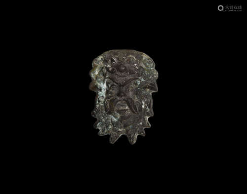 Roman Silenus Mask Mount