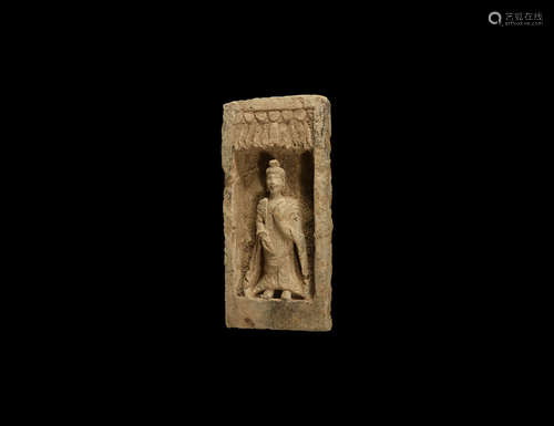 Chinese Northern Wei Buddha Temple Brick