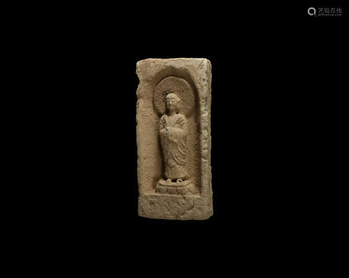 Chinese Northern Wei Buddha Temple Brick