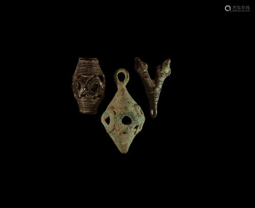 Western Asiatic Luristan Pendant Group