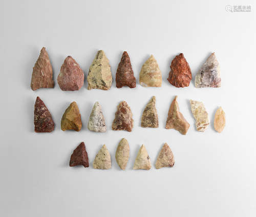 Stone Age Neolithic Arrowhead Group