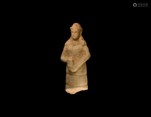 Western Asiatic Babylonian Statue of a Lady