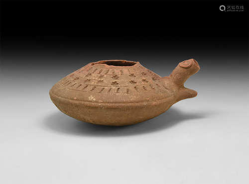 Indus Valley Vessel with Animal Head Spout