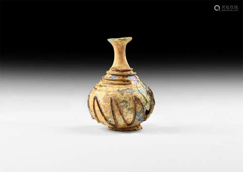 Islamic Glass Vessel with Trail