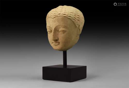 Gandharan Buddha Head