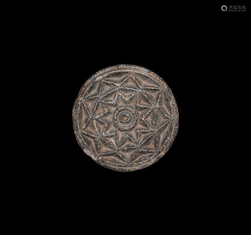 Gandharan Carved Roundel