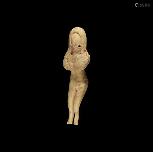 Indus Valley Seated Fertility Figure