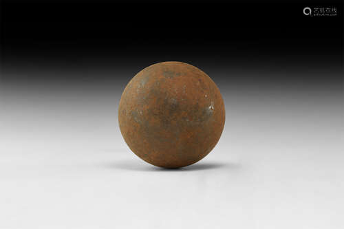 Civil War Iron Cannonball