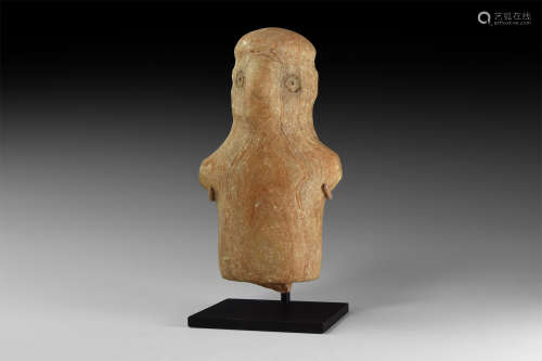 Western Asiatic Alabaster Idol