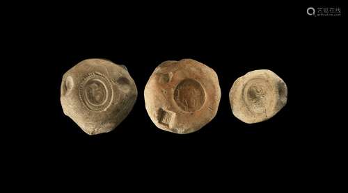 Western Asiatic Sassanian Seal Impression Group