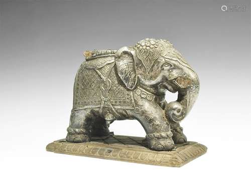 Indian Elephant Statuette