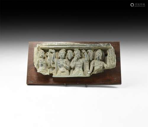 Gandharan Figural Frieze Section