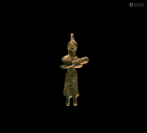 Western Asiatic Mother and Child Pendant