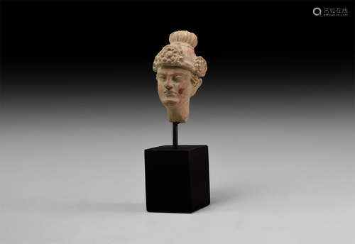 Gandharan Terracotta Head