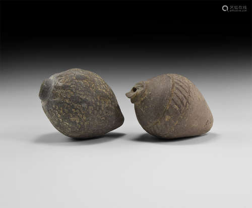 Byzantine 'Greek Fire' Fire Bomb or Hand Grenade Group