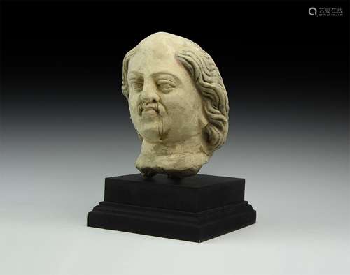 Gandharan Male Head