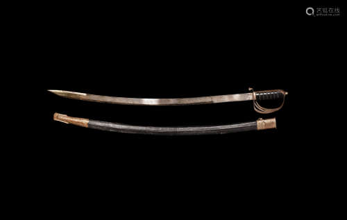 Indian Dress Sword with Scabbard