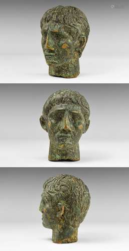 Post Medieval Head of a Julio-Claudian Man