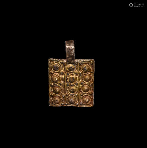 Tudor Silver-Gilt Pendant