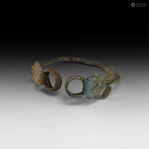 Iron Age Celtic Twisted Torc