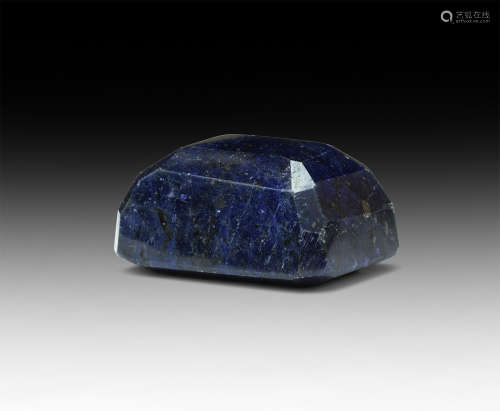 Natural History - 388 Carat Cut Sapphire