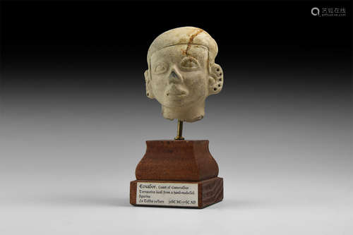 Pre-Columbian Terracotta Head