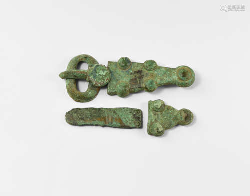 Merovingian Buckle and Strap End Group