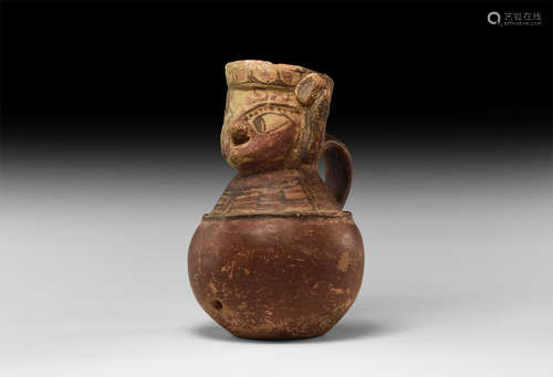 Pre-Columbian Anthropomorphic Vessel