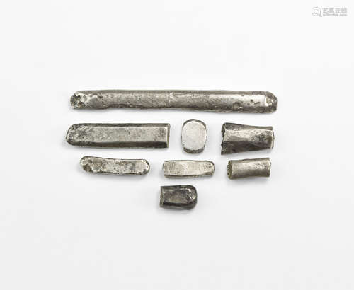 Viking Silver Trade Ingot Group