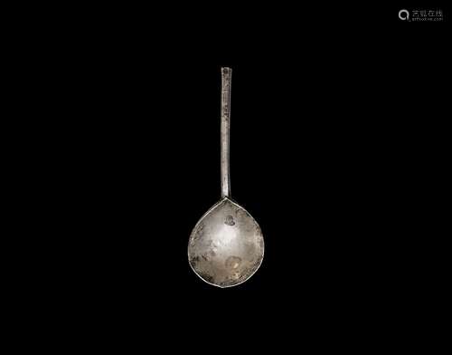 Post Medieval Dutch Pewter Spoon