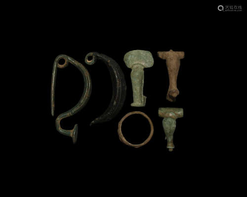 Iron Age and Roman Brooch Group