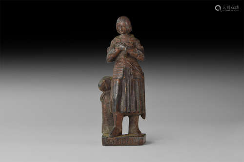 Post Medieval Joan of Arc Statuette