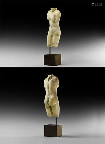 Victorian Venus Statue Torso