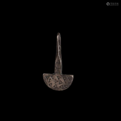 Viking Silver Thor's Hammer Pendant