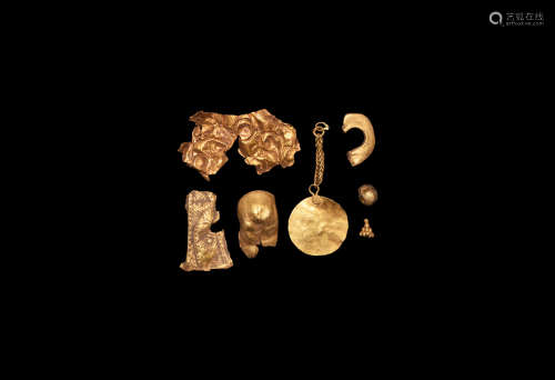 Viking Gold Fragment Group