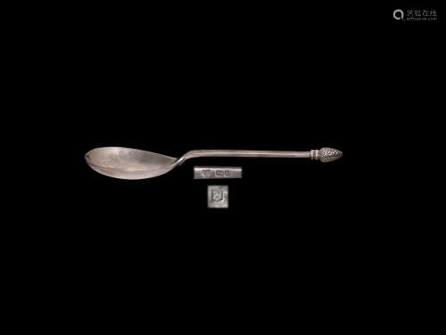 Vintage Acorn-Top Spoon