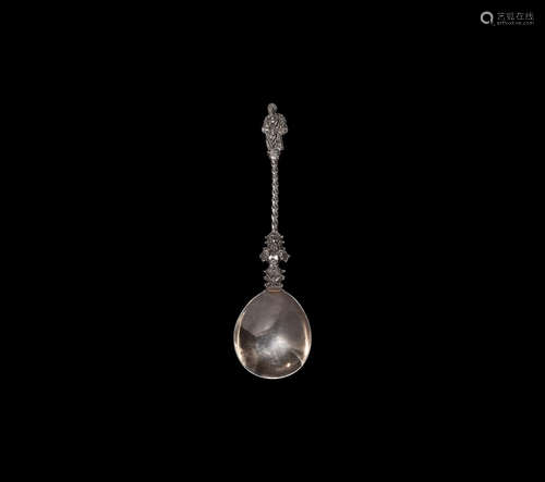 Victorian Silver Apostle Spoon