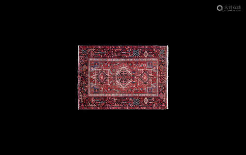 Heriz Gara Woven Persian Carpet