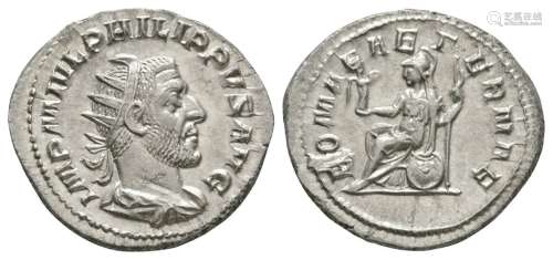 Ancient Roman Imperial Coins - Phillip I - Roma Antoninianus