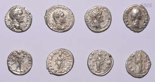 Ancient Roman Imperial Coins - Septimius Severus to Caracalla - Denarii [4]