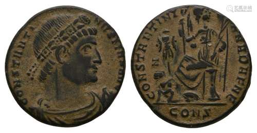 Ancient Roman Imperial Coins - Constantine I (the Great) - Victory Centenionalis