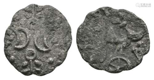 Celtic Iron Age Coins - Iceni - Double Crescent Unit