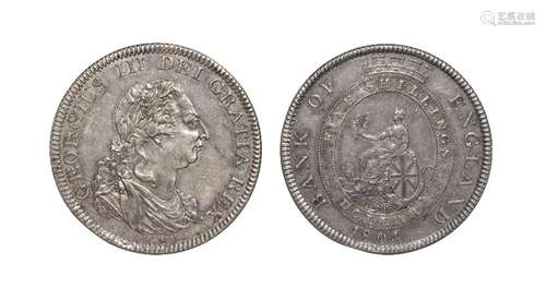 English Milled Coins - George III - 1804 - Bank of England Dollar