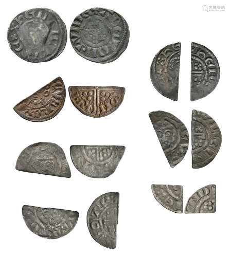 English Medieval Coins - Henry II to Henry III - Short Cross Pennies and Cut Fractions [7]