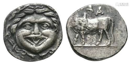 Ancient Greek Coins - Parium - Bull Hemidrachm